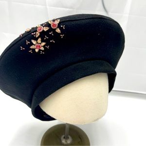 French Beret/French Hat/ Fall Hat/Winter Hat Hand Made